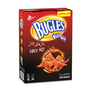 Buy Bugles Firey Hot - 12×15G in Saudi Arabia