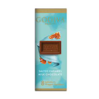 Buy Godiva Salted Caramel Milk Chocolate - 12×36G in Saudi Arabia