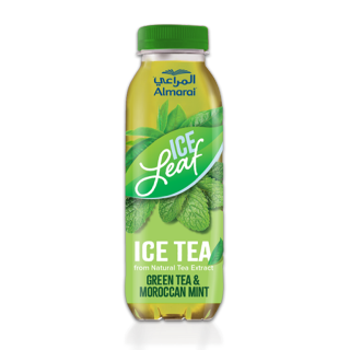 Buy Almarai Ice Leaf Green Tea and Moroccan Mint - 400Ml in Saudi Arabia