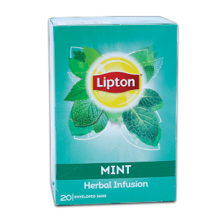 اشتري ليبتون أكياس شاي بالنعناع - 20×1.8 غرام في السعودية