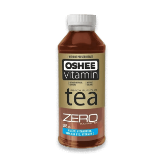 Buy Oshee Vitamin Black Tea Zero Peach Flavor - 555Ml in Saudi Arabia