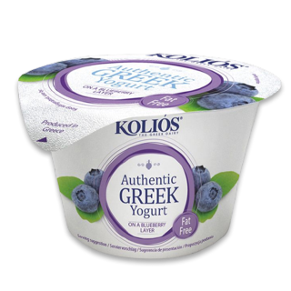 Buy Kolios Blueberry Greek Yogurt - 150G in Saudi Arabia