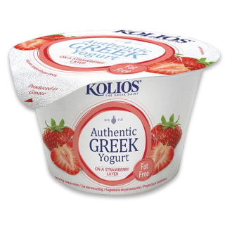 Buy Kolios Strawberry Greek Yogurt - 150G in Saudi Arabia