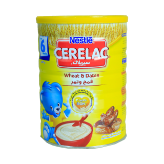 Buy Nestle Cerelac Infant Cereal Wheat & Dates - 1Kg in Saudi Arabia