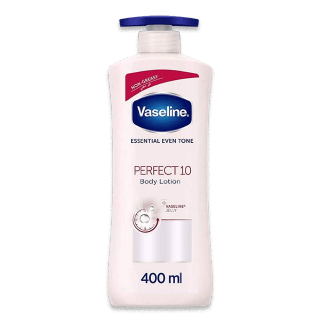Buy Vaseline Essential Even Tone Perfect 10 Body Lotion - 400Ml in Saudi Arabia