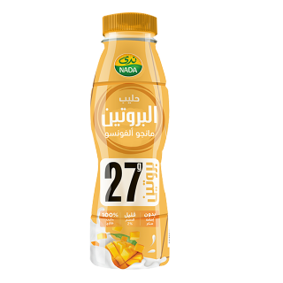 Buy Nada Protein Alphonso Mango Juice - 320Ml in Saudi Arabia