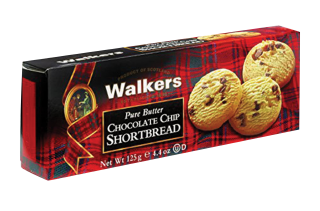 Buy Walkers Chocolate Chip Shortbread - 125G in Saudi Arabia