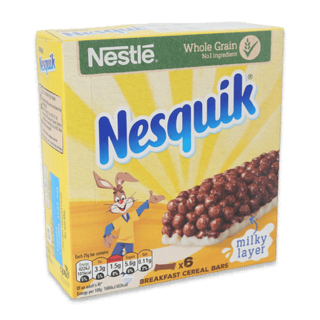 Buy Nestle Nesquik Whole Grain Breakfast Cereal Bars - 25G in Saudi Arabia