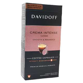 Buy Davidoff Crema Intense Coffee Capsules - 10 count in Saudi Arabia