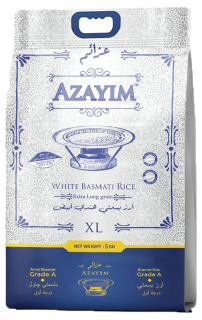 Buy Azayim White Basmati Rice - 5Kg in Saudi Arabia