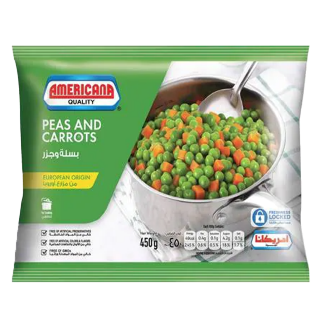 Buy Americana Peas And Carrots - 450G in Saudi Arabia