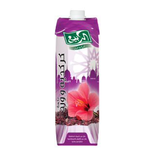 Buy Al Rabie Hibiscus And Rose Juice - 1L in Saudi Arabia