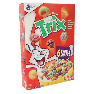 General Mills Classic Trix Fruity Shapes Corn Flakes - 303G price in ...