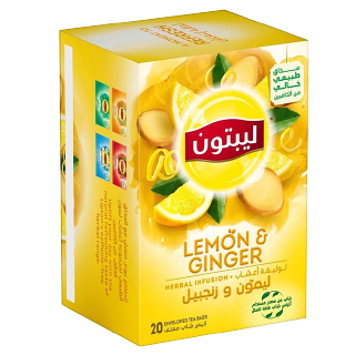 Buy Lipton Lemon And Ginger Tea - 1.6G in Saudi Arabia