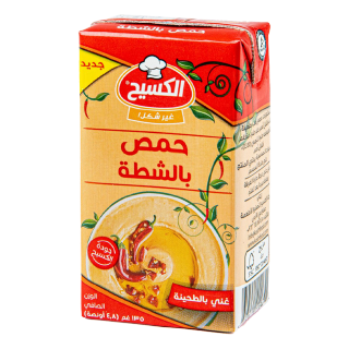 اشتري الكسيح حمص بالفلفل الحار - 4×135 غرام في السعودية