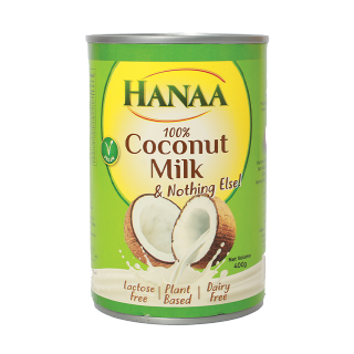 Buy Hanaa Coconut Milk - 400Ml in Saudi Arabia