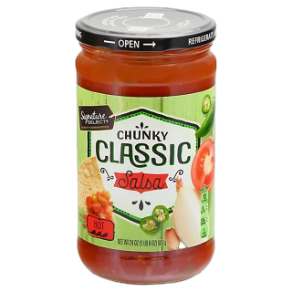 Buy Safeway Signature Select Hot Chunky Classic Salsa - 980G in Saudi Arabia