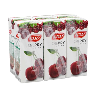 Buy KDD Cherry Drink - 6×180Ml in Saudi Arabia