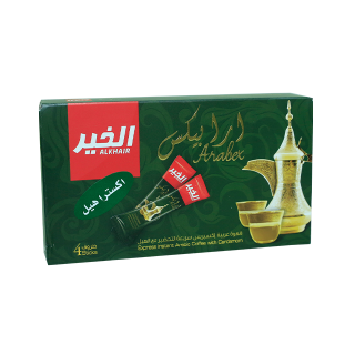Buy Al Khair Arabic Coffee With Cardamom - 4 ×15G in Saudi Arabia
