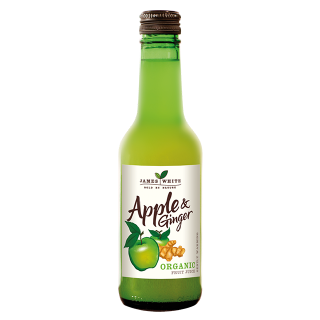 Buy James White Organic Apple & Ginger - 250Ml in Saudi Arabia