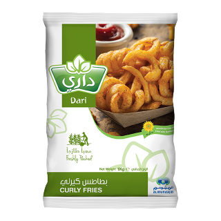 اشتري داري بطاطس مجعدة مقلية مجمدة - كيلو في السعودية