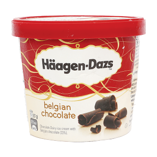 Buy Haagen-Dazs Belgian Chocolate Ice Cream - 100Ml in Saudi Arabia