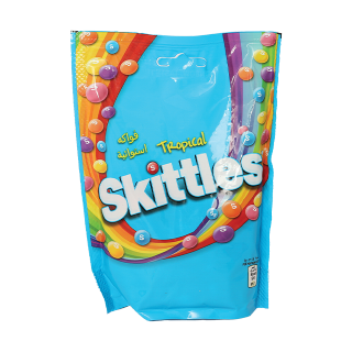 Buy Skittles Chewy Candy Tropical Fruit Flavour - 174G in Saudi Arabia