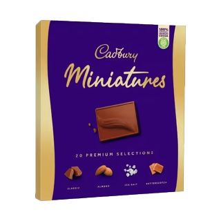 Buy Cadbury Miniatures Chocolate Gift Box - 200G in Saudi Arabia