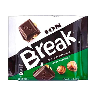 Buy Ion Break Dark Chocolate With Hazelnuts - 85G in Saudi Arabia