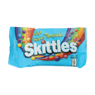 اشتري سكيتلز حلوى فواكه إستوائية - 38 غرام في السعودية