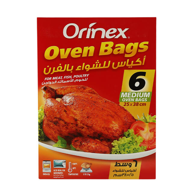 Terinex oven bags, Look oven bags