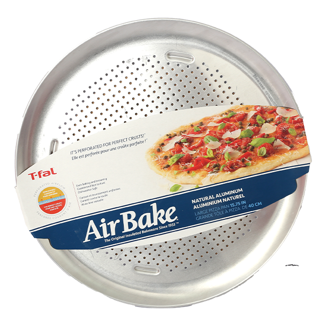 T Fal Air Bake Pizza Pan, 15.75 Inch, Natural