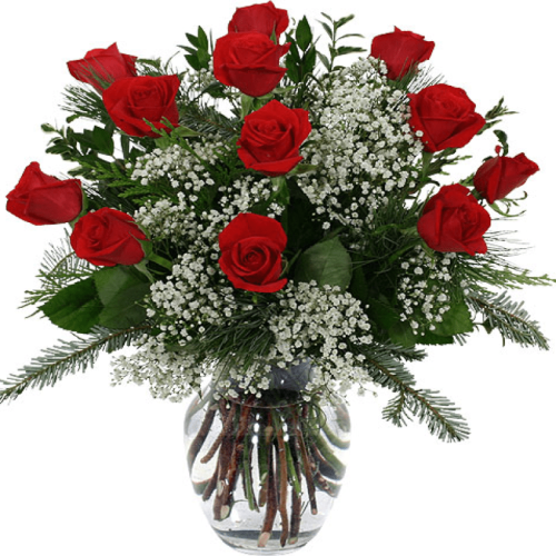 Image of the Love at Christmas bouquet