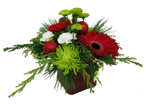 Image of the Merry and Bright floral arrangement