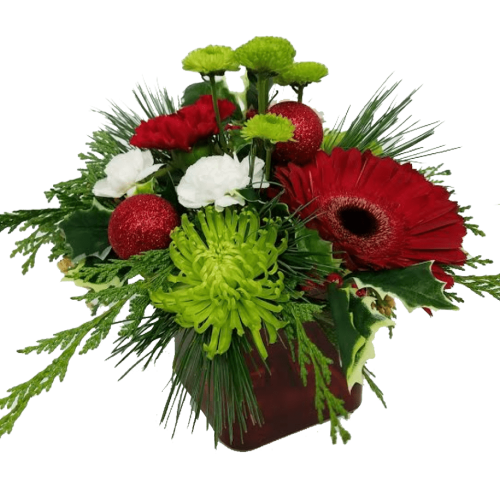 Image of the Merry and Bright floral arrangement