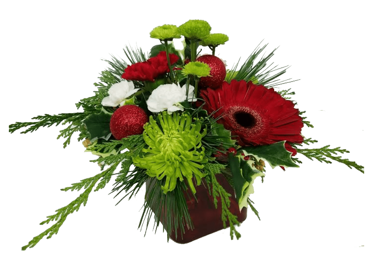 Image of the Merry and Bright floral arrangement