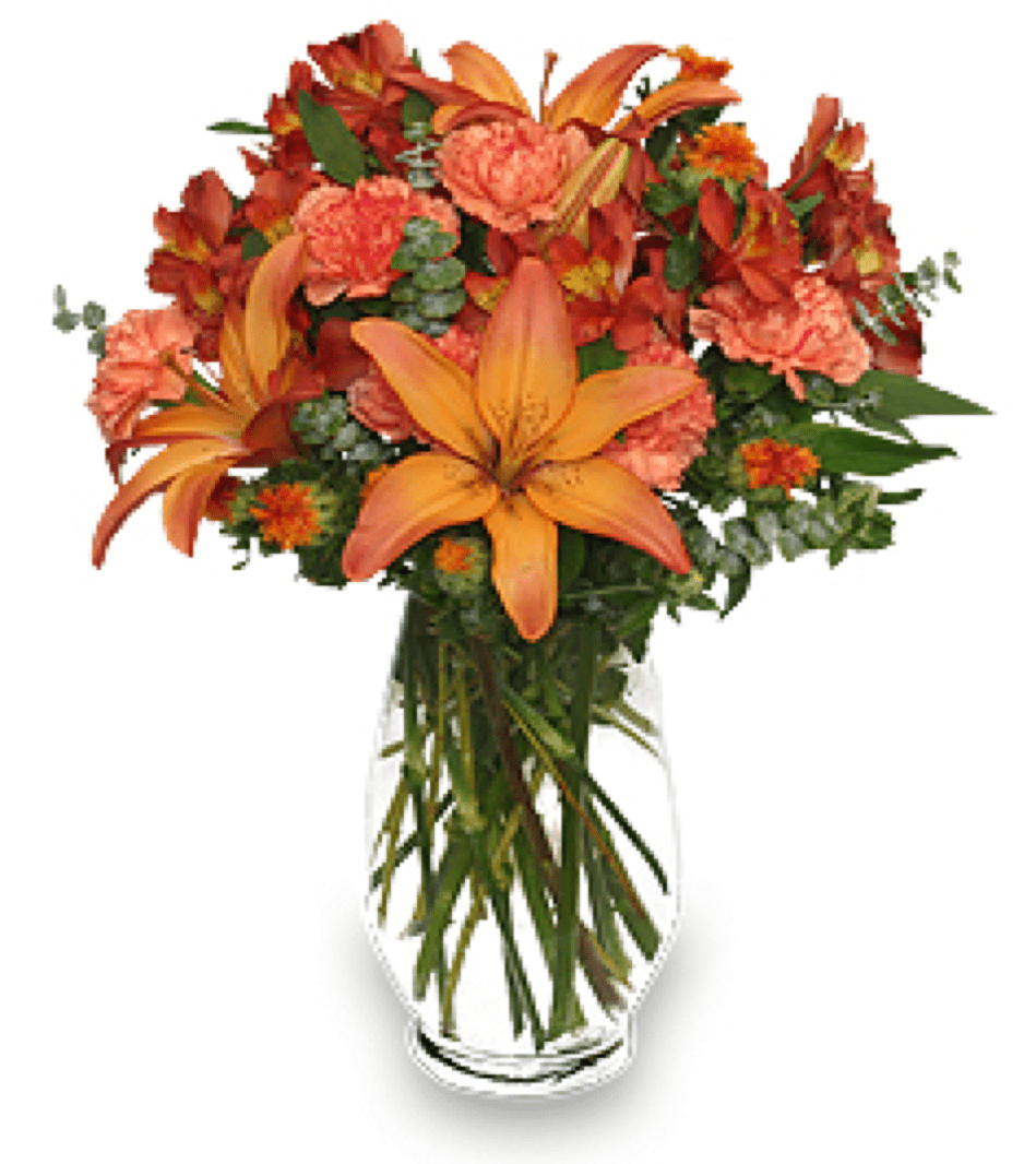 Image of the Warm Cinnamon Spice floral arrangement