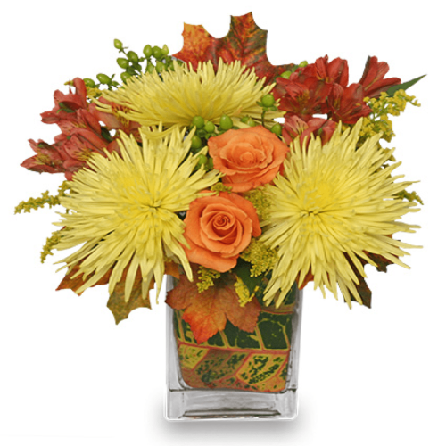 Image of the Windy Autumn Day floral arrangment