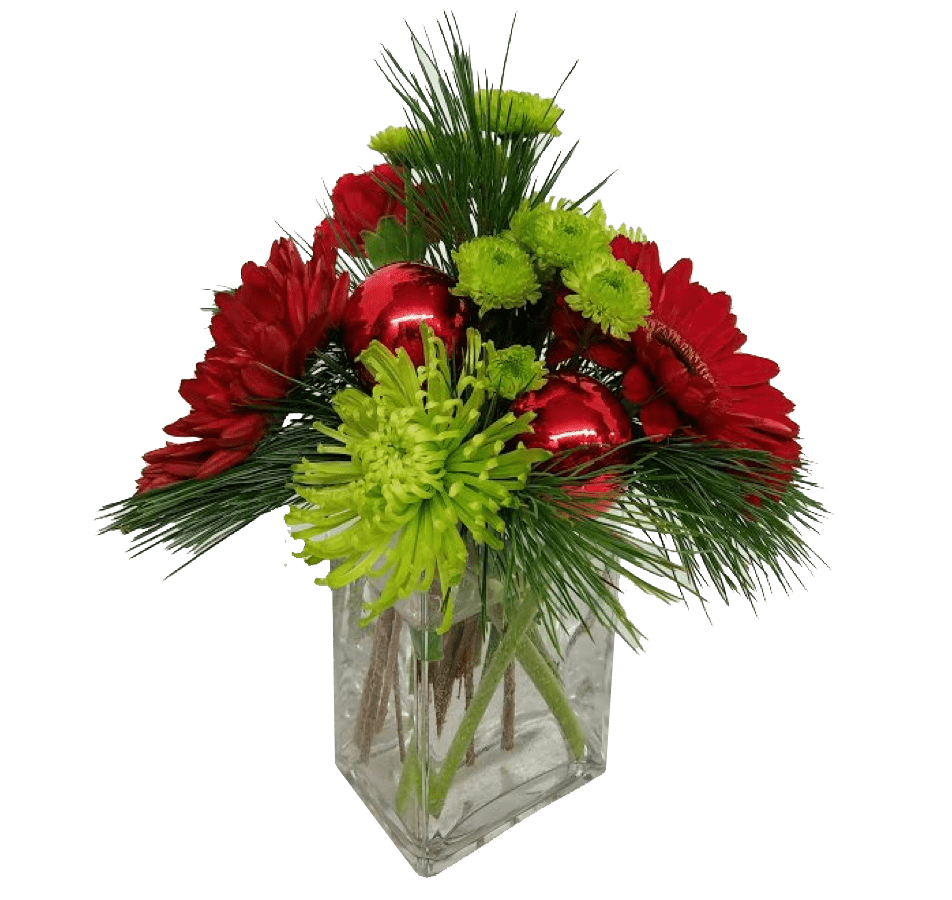 Image of the Holiday Cheer floral arrangement