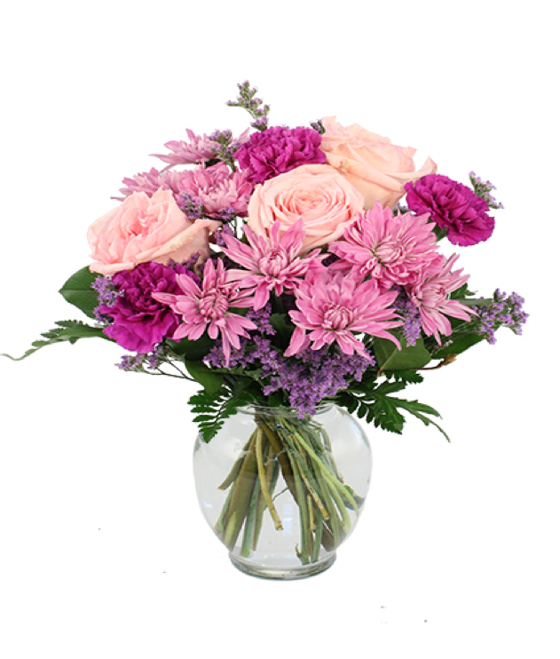 Image of the Look Lovely! Lavender floral arrangement
