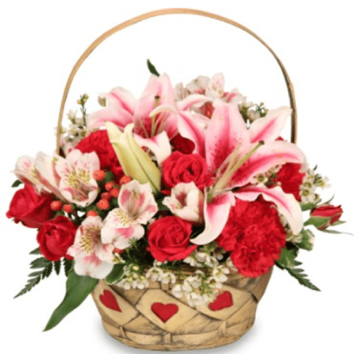 Image of the My Heart is Yours floral arrangement