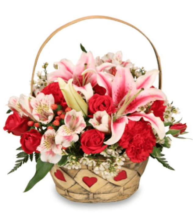 Image of the My Heart is Yours floral arrangement