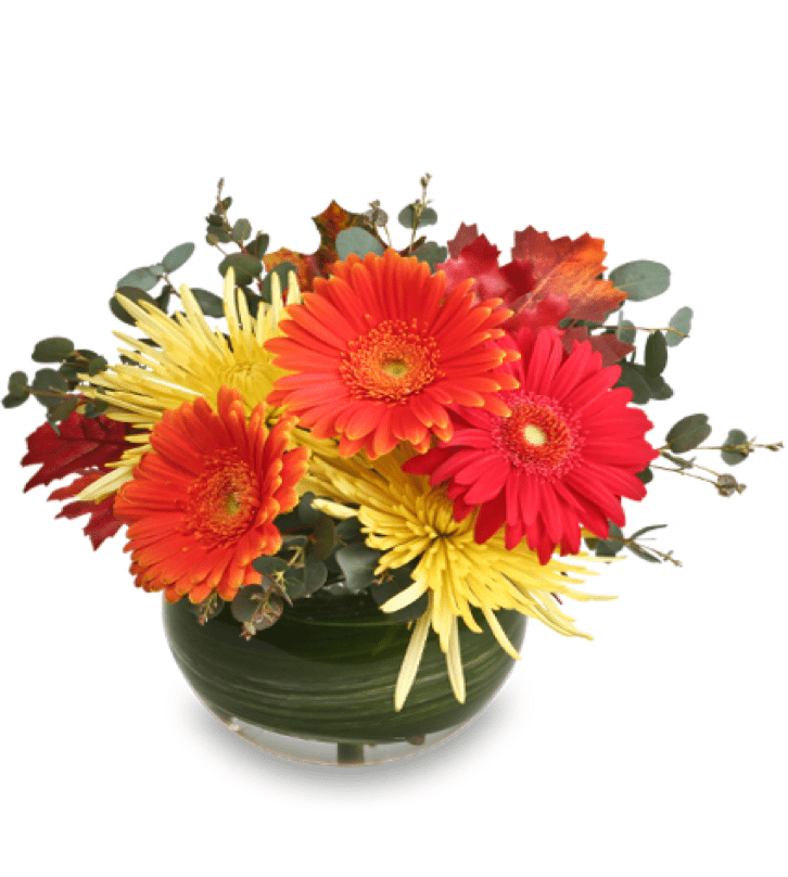 Image of the Setting Sun Fall Floral Arrangement