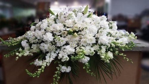 Image of the Casket Spray floral arrangement