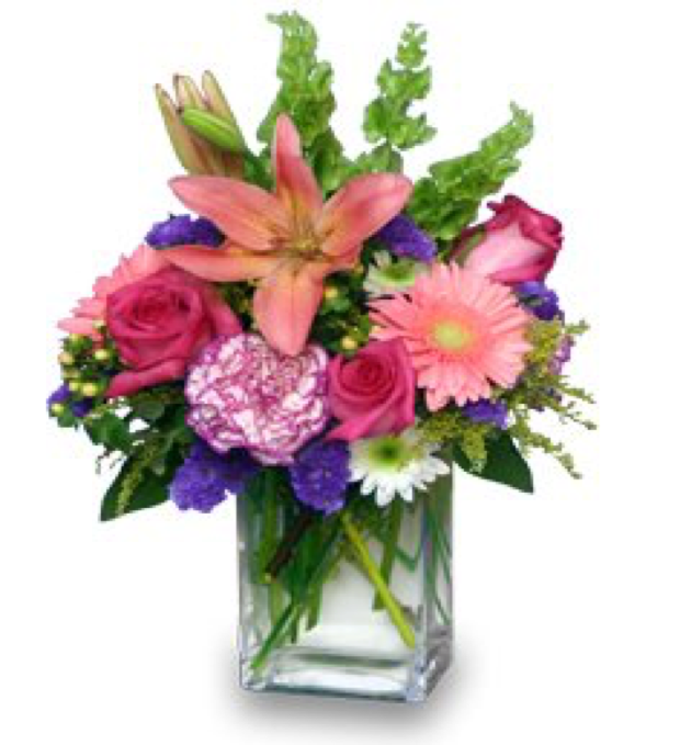 Image of the Spring Time Reward floral arrangement