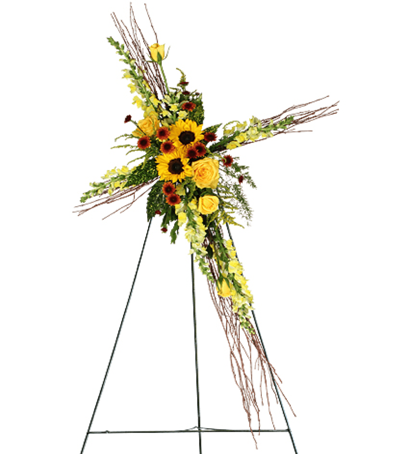 Image of the Sunflowers of Faith floral arrangement