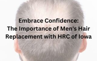 Embrace Confidence: The Importance of Men's Hair Replacement with HRC of Iowa