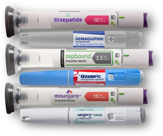 GLP-1 and GIP Medication and Hair Loss