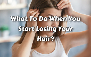 What To Do When You Start Losing Your Hair…