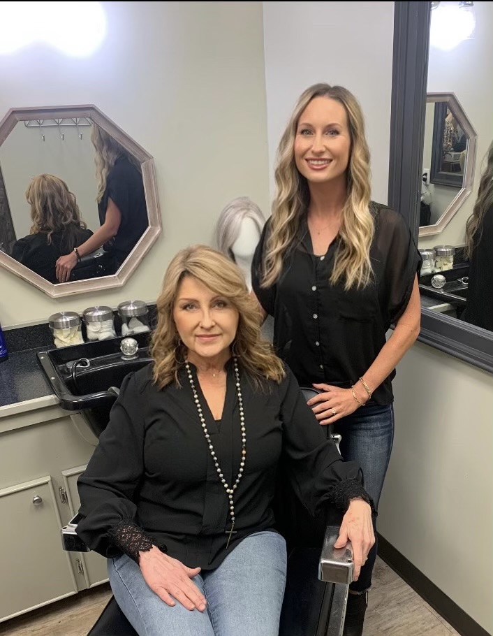 Lisa McFadden and Melissa Bishop of Kirkland Hair